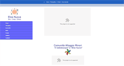 Desktop Screenshot of eliosnuova.it